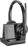 POLY Savi 8220 UC Microsoft Teams Certified DECT 1880-1900 MHz USB-A Headset (8D3F5AA) | 8D3F5AA#ABB | 0196548579280