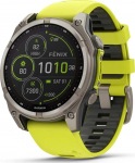Garmin fenix 8 3.3 cm (1.3") 47 mm Digital 260 x 260 pixels Touchscreen Titanium Wi-Fi GPS (satellite) | 010-02906-21 | 753759339364