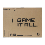 Gigabyte SALE OUT. GAMING A18 3VHK3EEC94SH 18" WQXGA AMD Ryzen 7 260/16GB/1TB/RTX 5060/Win11 Home/ENG kbd/2Y Warranty | A18 Gaming 3VH | Black Steel | 18 " | IPS | WQXGA | 2560 x 1600 pixels | 165 Hz | Anti-glare | AMD Ryzen 7 | 260 | 16 GB | 3VHK3EE ...