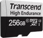 CARD microSD Card 256GB Transcend SDXC USD350V w/adapter | TS256GUSD350V | 0760557850793