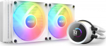 NZXT Kraken 240 RGB, white water cooling for AMD and Intel CPU | RL-KR240-W1 | 5056547202655