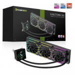 Chłodzenie wodne GameMax Gamemax CPU Liquid Cooler | HAILSTORM 360 LCD BK | Black | Intel, AMD | HAILSTORM 360 LCD BK | 6931858754576