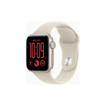 Apple Watch SE 3 GPS 40mm Starlight Aluminium Case with Sand Sport Band - S/M | | MJKR4ET/A | 195951258430