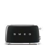 SMEG TOASTER 2X4 50&acute;STYLE BLACK TSF02BLEU | 8017709190798 | 8017709190798