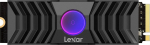 Lexar SSD Disk NM1090 2TB Gen5 12000/11000 Radiator RGB | LNM1090002T-RNANG | 843367134359