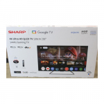 Sharp SALE OUT. 55GR8265E 55" (139cm) 4K Ultra HD QLED Smart Google Frameless TV, 144Hz, Dolby Vision IQ, Dolby Atmos, Harman/Kardon | 55GR8265E | 55 | Smart TV | Google TV | UHD | DEMO | 55GR8265ESO | 2000001397596