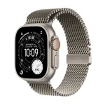 Apple Watch Ultra 3 GPS + Cellular 49 mm Natural Titanium Case with Natural Titanium Milanese Loop | MF0E4QF/A | 0195950609837