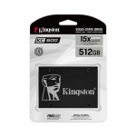 Kingston | KC600 | 512 GB | SSD form factor 2.5" | Solid-state drive interface SATA | Read speed 550 MB/s | Write speed 520 MB/s | SKC600/512G | 0740617300253
