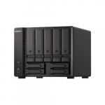 QNAP | 9-Bay QuTS hero NAS | TS-H973AX-8G | Up to 9 HDD/SSD Hot-Swap | AMD Ryzen | Ryzen V1500B Quad-Core | Processor frequency 2.2 GHz | 8 GB | DDR4 | TS-h973AX-8G-EU | 4713213518649