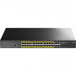 Cudy CUDY GS2028PS4-400W 24-Port Layer 2 Managed Gigabit PoE+  with 4 Gigabit Combo Ports, 400W | GS2028PS4-400W | 6971690793036