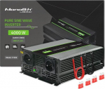 Qoltec Pure Sine Wave Inverter Monolith, 2000W, 4000W | 51939 | 5901878519395