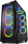 Sharkoon REV300 ATX/E-ATX 2xGlas Black | 4044951032129 | 4044951032129