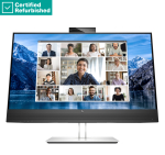 RENEW SILVER HP E27m G4 QHD Charging Conferencing - 27" 2560x1440 QHD 300-nit 75Hz AG, IPS, USB-C(65W)/HDMI/DisplayPort/DisplayPort-out, 4x USB-A, speakers, 5MP webcam, RJ-45 LAN, height adjustable/tilt/swivel/pivot, 1 years | 40Z29AAR#ABB