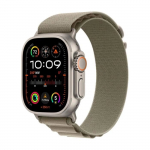 Apple Watch Ultra 2 GPS + Cellular 49mm Titanium Case Alpine Loop Large Green (MRF03WB/A) | MRF03WB/A | 194253830177