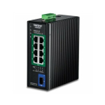TRENDnet Przemysłowy przełącznik TI-BG5091 na szynę DIN 2,5G z 9 portami PoE++ i portami 10G | 710931163087 | 710931163087