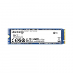 Kingston SSD | NV3 | 4000 GB | SSD form factor M.2 2280 | Solid-state drive interface PCIe 4.0 x4 NVMe | Read speed 6000 MB/s | Write speed 5000 MB/s | SNV3S/4000G | 0740617346602