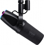 Cherry XTRFY mik ngale X USB-C + XLR Mikrofon Black | CX-NGALE-X-RGB-BLACK | 7340086913065