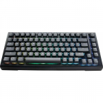 Klawiatura Ducky Ducky Tinker 75 Gaming Keyboard, RGB, black - MX-Speed Silver (ANSI) | PKTI2383AST-CPUSPDOECLAAW1 | 4711394392454