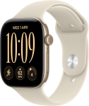Apple Watch 12 GPS 46mm Light Gold Alu Sport Band M/L Piaskowy  (MJEP4ET/A) | MJEP4ET/A | 195951227528