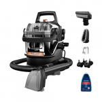 Bissell | Portable Carpet and Upholstery Cleaner | SpotClean HydroSteam Pro | Corded operating | Washing function | 1000 W | Black | 3700N | 011120272130