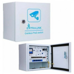 ExtraLink Extralink Atlas | Zewnętrzny switch PoE | 8x RJ45 1000Mb/s PoE, 2x SFP, 120W, aktywne chłodzenie | EX.32787 | 5905090332787