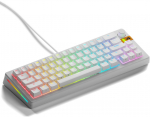 Klawiatura Glorious Glorious GMMK 3 HE 65 % Custom Gaming-Tastatur - Pre-Built, ANSI (US), Fox HE es, wei&szlig; | GLO-KB-GMMK3-65-PB-HE-W-WHT-US | 840408300117