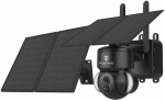 Kamera IP Viking Solarna zewnętrzna HD kamera HDs02 4G, czarna (VHDS02B) | VHDS02B | 8595656508977