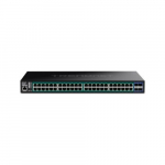 TRENDnet TPE-3524SF 52 Port PoE+ , Gigabit Web Smart 740W 10G SFP+ Slots | TPE-3524SF | 0710931162523
