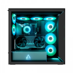 ARCTIC Xtender VG Mirror Black E-ATX Gaming Case with Side Window | ACPCC00019A | 4895265000584