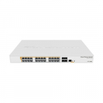 MikroTik | CRS328-24P-4S+RM Gigabit Ethernet POE/POE+ router/switch | Managed L3 | Rackmountable | Gigabit Ethernet (copper) ports quantity 24x 1GbE | SFP+ ports quantity 4x SFP+ | PoE/Poe+ ports quantity 24 | Power supply type Single | 12 month(s) | ...