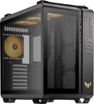 ASUS TUF Gaming GT502 Plus Black ATX Midi-Tower Gaming Case with Glass Window | 90DC0090-B19010 | 4711081800439