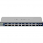 NETGEAR GS752TXUP Smart  48x Gigabit RJ45 Ports / 4x SFP | GS752TXUP-300EUS | 0606449173475