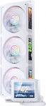Chłodzenie wodne Jonsbo TF3-360SCW AiO chłodzenie wodne, ARGB, 3,5&rdquo; + 3x 3,38&rdquo; LCD - 360mm, biały | TF3-360SCW | 6970620555041