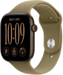 Apple Watch 12 GPS 42mm Dark Bronze Alu Sport Band S/M Oliwkowy  (MJEF4MP/A) | MJEF4MP/A | 195951226194