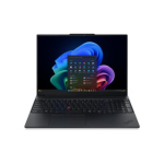 Lenovo ThinkPad E16 G4 Intel | Black | 16 " | IPS | WUXGA | 1920 x 1200 pixels | Anti-glare | Intel Core Ultra 5 | 325 | 16 GB | SODIMM DDR5 | Solid-state drive capacity 512 GB | Intel Graphics | Windows 11 Pro | 802.11be | Bluetooth version 5.4 | K  ...