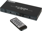 LINDY Matrix HDMI 1.4 10.2G 4x4 4K2K@30 1080p@120 | 38152 | 4002888381529