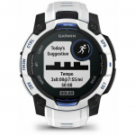 Garmin Instinct&reg; 3 Solar 45mm Black/Stone White with 22mm interchangeable silicone strap, Stone White | 010-02934-03 | 0753759357092