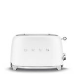 SMEG TOASTER 2X2 50&acute; STYLE MATT WHITE TSF01WHMEU | TSF01WHMEU | 8017709290672