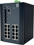 Level One  20x GE IGU-2071 16x 1GbE.4x 2.5GbE SFP sw | IGU-2071 | 4015867238592