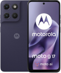 Motorola moto g17 17.1 cm (6.72") Dual SIM Android 15 USB Type-C 8 GB 128 GB 5200 mAh Purple | PBBK0004PL | 840493614526