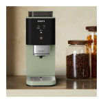 Krups Coffee Maker | SA401LE0 Crush | Pump pressure 15 bar | Automatic | Black/Green | 1370 W | SA401LE0 | 3016661181597