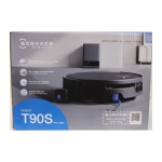 Ecovacs 24 month Robot Vacuum Cleaner with Self-Emptying Station - 40000 Pa | Black (Box Damage) | T90S PRO OMNI BLACKSO | 2000001442890