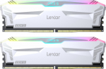 Lexar Memory DDR5 ARES RGB Gaming 32GB(2*16GB)/6400 White | LD5EU016G-R6400GDWA | 843367131570