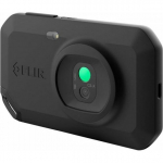 FLIR C3-X​ thermal imaging camera Black 1800 mAh Vanadium Oxide Uncooled Focal Plane Arrays Built-in display 128 x 96 pixels LCD 640 x 480 pixels | C3-X | 4743254004764