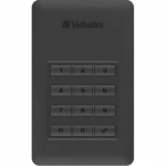 zewnętrzny HDD Verbatim Store 'n' Go Secure 2TB Black-srebrny (53403) | 53403 | 023942534037