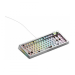 Glorious GMMK 3 Pro 75 % Custom Gaming-Tastatur - Barebone, ANSI-Layout, silber | GLO-KB-GMMK3-PRO-75-BB-W-SIL-US | 0840408300469