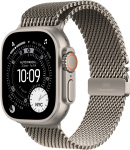 Apple Watch Ultra 3&nbsp;GPS + Cellular&nbsp;49mm&nbsp;Natural Titanium Case with Natural Titanium Milanese Loop - Medium - MEWY4ET/A | MEWY4ET/A | 195950609677