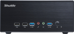 Komputer Shuttle Shuttle XP slim XH610G2 komputer typu barebone Komputer stacjonarny Black Intel H610 LGA 1700 | XH610G2 | 887993006796