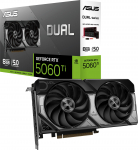 Asus Graphics card GeForce RTX 5060 Ti DUAL 8GB GDDR7 128BIT HDMI/3DP | 90YV0MP3-M0NA00 | 4711636014182