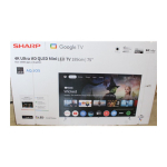 Sharp SALE OUT. 75JP7265E 75" (189cm) 4K Ultra HD QLED MiniLED Google TV, HARMAN/KARDON Speaker System | SALE OUT. 4K QLED TV | 75JP7265E | 75 | Smart TV | Google TV | UHD | DAMAGED PACKAGING | 75JP7265ESO | 2000001430798
